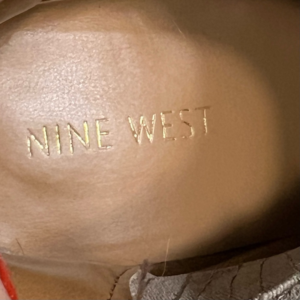 Nine West Western Boots Ankle Booties Boho Rodeo Cowgirl - Picture 6 of 11